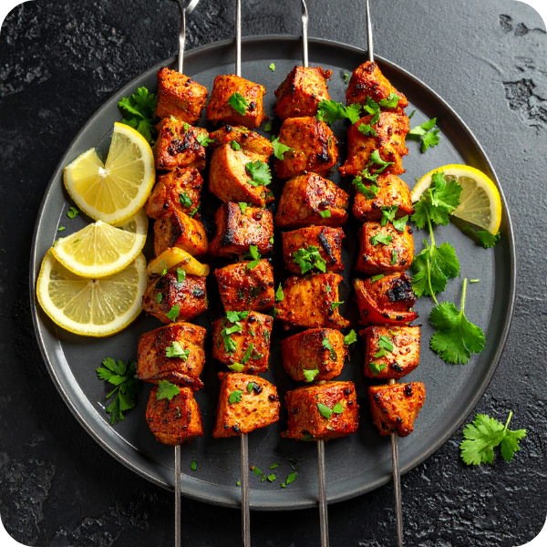 Paneer Tikka Made with Tikka Masala Recipe