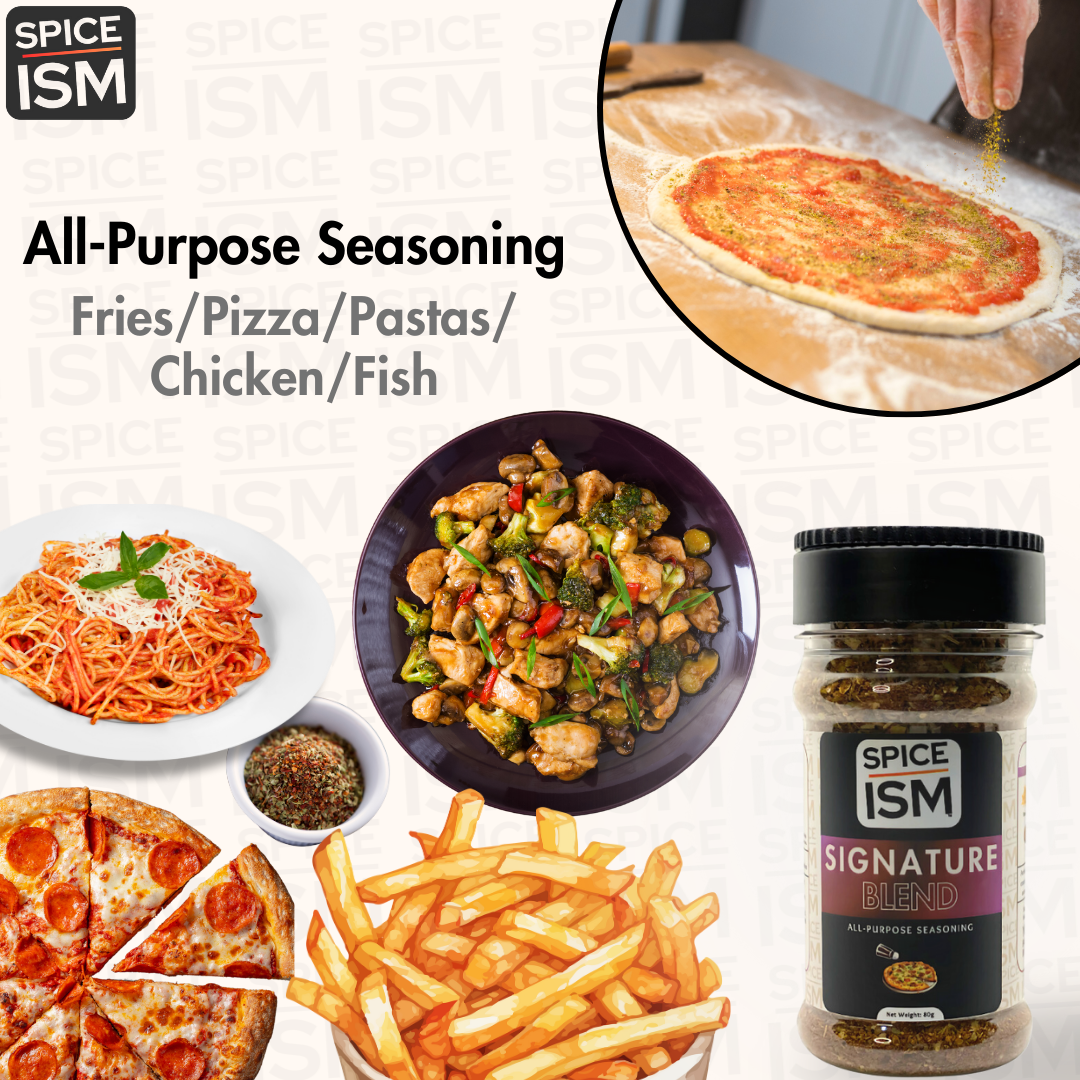 Spiceism all-purpose signature seasoning used for everyday cooking